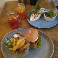 Best burger ever at Balans Bistro in Bratislava