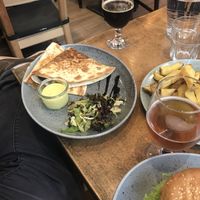 Quesadillas  at Balans Bistro in Bratislava