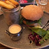 The Mexican burger is spot on too! 5 ?⭐️  at Balans Bistro in Bratislava