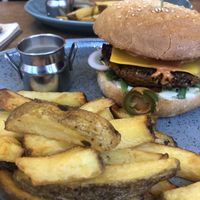 Mexican burger  at Balans Bistro in Bratislava