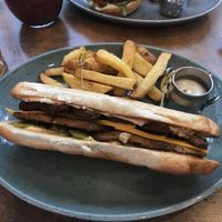 Cuban sandwich special  at Balans Bistro in Bratislava