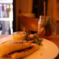 Quesadilla  at Balans Bistro in Bratislava