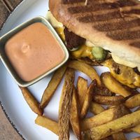 Kubano sendwich at Balans Bistro in Bratislava