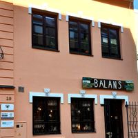 Entrance at Balans Bistro in Bratislava