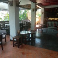 Sitting area and bar at Reform Kafe in Chiang Mai