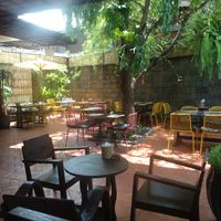 Sitting area at Reform Kafe in Chiang Mai