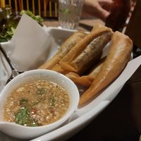 Spring rolls at Reform Kafe in Chiang Mai