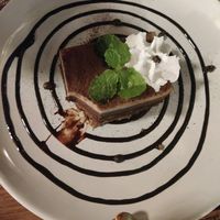 Tiramisú (had taken a bite already haha) at Reform Kafe in Chiang Mai