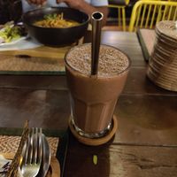 Chocolate banana shake at Reform Kafe in Chiang Mai
