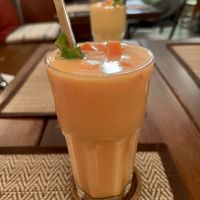 Papaya smoothie   at Reform Kafe in Chiang Mai