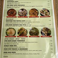 One Menu Page (my favourite page)   at Reform Kafe in Chiang Mai