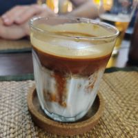 Dirty coffee (recommend!!!!!!) at Reform Kafe in Chiang Mai