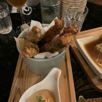 In the glass: house kambutcha  at Reform Kafe in Chiang Mai
