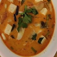 Tom yum at Reform Kafe in Chiang Mai