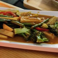 Red curry at Reform Kafe in Chiang Mai