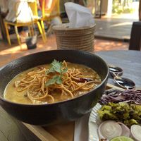 Khao soi  at Reform Kafe in Chiang Mai