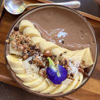 Chocolate smoothie bowl!  at Reform Kafe in Chiang Mai