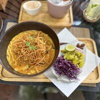 Khao Soi  at Reform Kafe in Chiang Mai