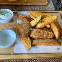 Curry Potato Wedges at Reform Kafe in Chiang Mai