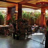 Cafe/lounge area at Reform Kafe in Chiang Mai