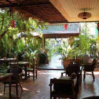 Garden cafe at Reform Kafe in Chiang Mai
