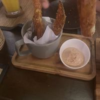 Zucchini fries  at Reform Kafe in Chiang Mai