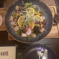 Japanese salad  at Reform Kafe in Chiang Mai