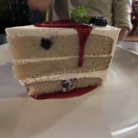 Lime blueberry cake   at Reform Kafe in Chiang Mai