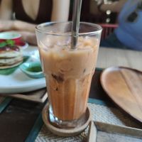 Vegan Thai Tea Milk at Reform Kafe in Chiang Mai