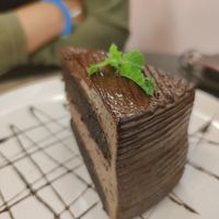 Vegan chocolate cake at Reform Kafe in Chiang Mai