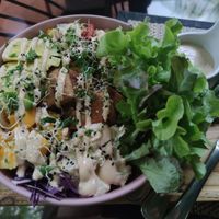 Vegan bowl at Reform Kafe in Chiang Mai
