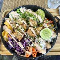 Tempeh bowl  at Reform Kafe in Chiang Mai