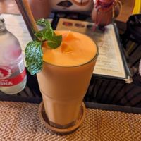 Papaya lassi at Reform Kafe in Chiang Mai