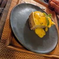 Passion fruit cheesecake at Reform Kafe in Chiang Mai