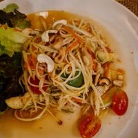 Papaya salad at Reform Kafe in Chiang Mai