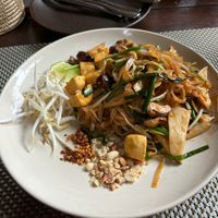 Pad thai  at Reform Kafe in Chiang Mai