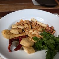 Tofu with Tamarind Sauce (bit spicy) at Reform Kafe in Chiang Mai