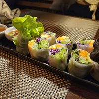 Summer rolls at Reform Kafe in Chiang Mai