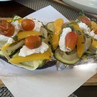 Garden bliss crostini   at Reform Kafe in Chiang Mai