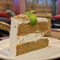 Carrot & cream cake (140 THB)  at Reform Kafe in Chiang Mai