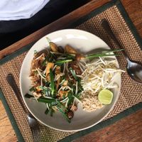 Pad Thai  at Reform Kafe in Chiang Mai
