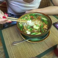Tofu soup at Reform Kafe in Chiang Mai