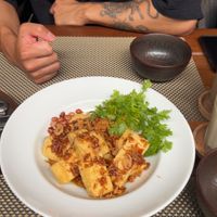 tamarind tofu  at Reform Kafe in Chiang Mai