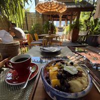 Breakfast in the most tranquil spot   at Reform Kafe in Chiang Mai