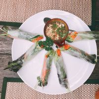 Raw Spring Rolls at Reform Kafe in Chiang Mai