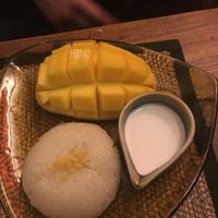 Mango sticky rice at Reform Kafe in Chiang Mai