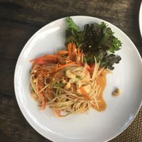 Noodle salad at Reform Kafe in Chiang Mai