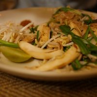 Pad thai  at Reform Kafe in Chiang Mai