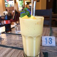 Lassi à la mangue at Reform Kafe in Chiang Mai