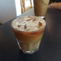 Spiced coffee, I don't remember the name. It was a special. Very good. at The Local Moose Cafe in Manchester